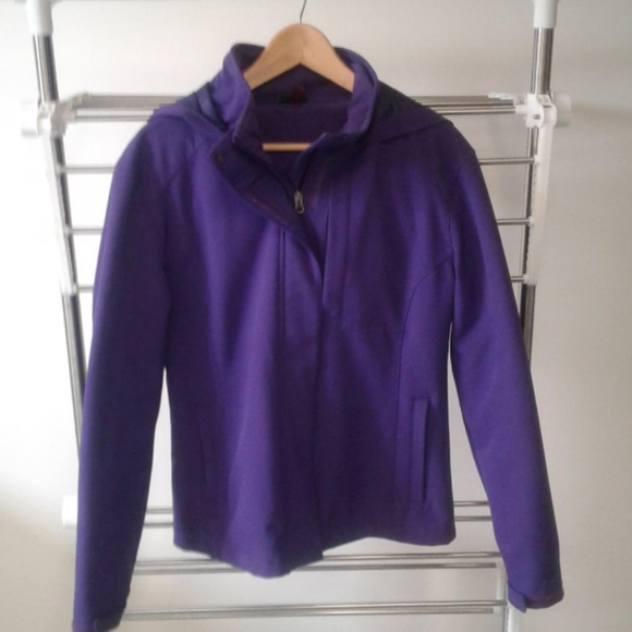 Avia Jackets & Blazers - AVIA purple spring/ fall jacket with hood
